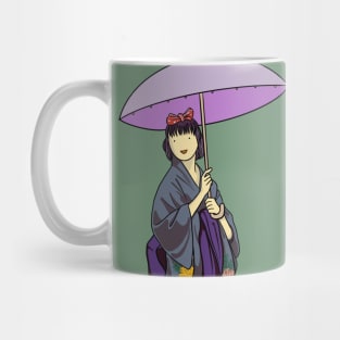 Girl in Kimono Mug